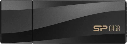 Silicon Power Blaze 64GB USB 3.2 Stick Black