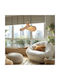 Toolight Hängelampe Beige Boho