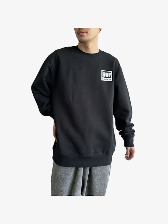 HUF Crewneck Sweatshirt Black