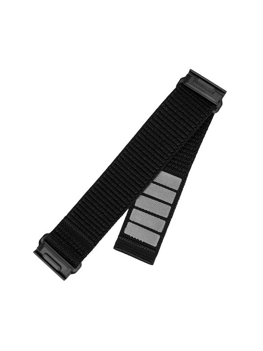 Λουράκι Μαύρο (GARMIN QuickFit 22mm)