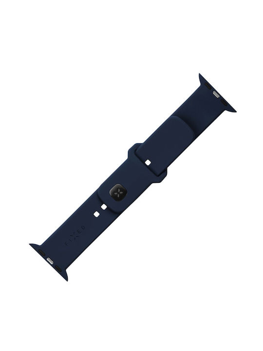 Fixed Λουράκι Σιλικόνης Μπλε (Apple Watch 44/45/46mm/Ultra 49mm)