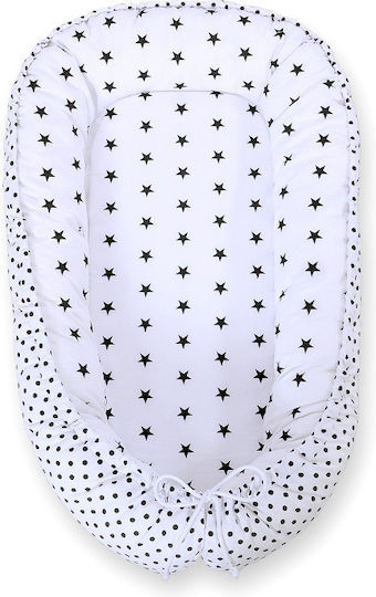 Bobono Baby Nestkissen Schwarz
