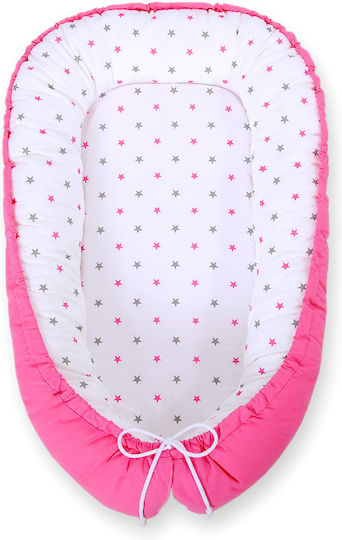 Bobono Baby Nestkissen Gray, Pink Bobono Baby Nestkissen Gray, Pink
