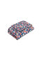 Bobono Set Baby Bettlaken Für Wiege Baumwolle Blau 75x100cm 2Stück