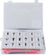 Set universal de cleme pentru tapițerie 420 piese Roșu Technic Rtkst0099