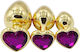 SMD Analyzer Triple Anal Plugs Set Gold / Purpl...