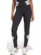 Future Icons 3-Stripes Schulung Frauen Lang Leggings Hochgeschnitten Black