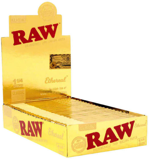 Raw Classic Ethereal Χαρτάκια Στριφτού Τσιγάρου 50 φύλλα 24τμχ