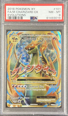 charizard graded card Mega X Ex 125/094 Update on my Charizard situation.