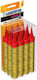 Uniker Cake Firework with Duration 45 Seconds Gold 12pcs