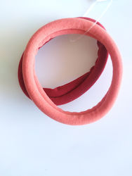 Hair Scrunchies Set Various Colors Red