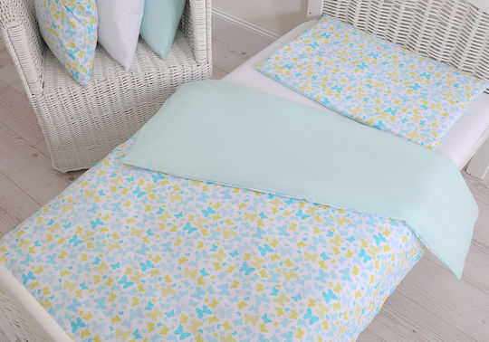 Bobono Kids Duvet Cover Single Blue 140x200cm