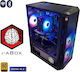 i-aBox Student V4 Lux+ Настолен Компютър Ryzen 5-5500 32GB DDR4 1TB SSD Radeon RX 6400 W11 Home