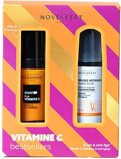 Novexpert Skin Care Set for Brightening & Facial Cleaning 2pcs