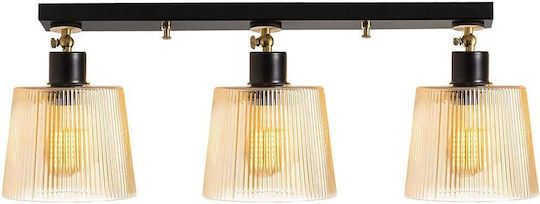 Opviq Ceiling Mount Light Black with Socket E27