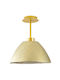 Opviq Ceiling Mount Light Yellow with Socket E27