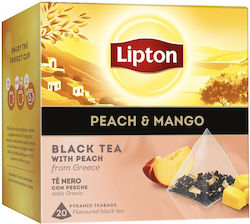 Lipton Τσάι 20 Φακελάκια με Άρωμα Peach mango