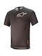 Alpinestars Ανδρική Κοντομάνικη Μπλούζα Mountain Bike Μαύρη