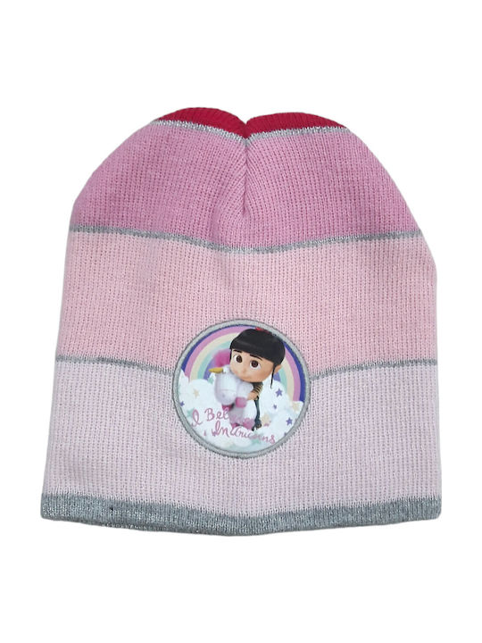 Domina Kids Beanie Knitted Pink