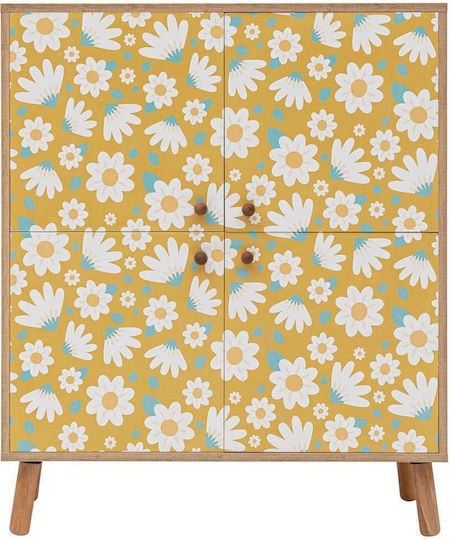 Holz Schuhschrank Multilux Posy 95x36x111cm