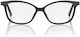 Centrostyle Women's Butterfly Prescription Eyeglass Frame Black 0217-50-001-000