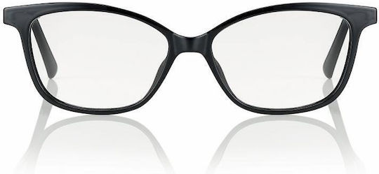 Centrostyle Women's Butterfly Prescription Eyeglass Frame Black 0217-50-001-000