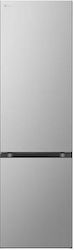LG Ψυγειοκαταψύκτης 387lt Total NoFrost Ασημί GBV22L0EPY
