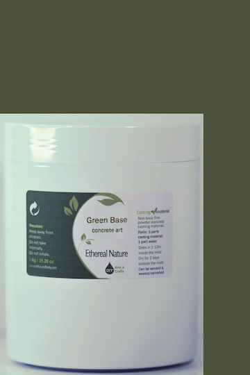 Τσιμέντο Καλλιτεχνίας Green Base Concrete Art 1kg Nature & Body