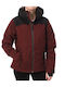 O'Neill 1500036-13019 Frauen Jacke aus für Ski & Snowboard Rot