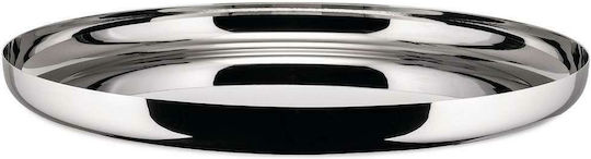 Alessi Inoxidabil Rotund Tavă de Servire în Culoare Argintiu 35cm 1buc