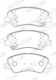 Ferodo Disc Brake Pad Set