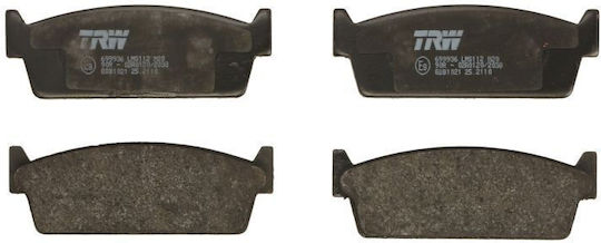 Set Plăcuțe De Frână Disc Spate Nissan 200sx 240sx Laur Orizont 1.8 2.0 2.4 11.84 35mm 98.6mm 15mm