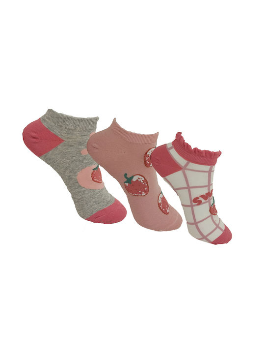 Socks Strawberries 3Pack