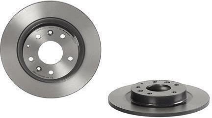 Brembo Mazda CX-3 Rear Right Left Brake Disc Diameter 281mm Thickness 9.5mm 5 Holes 114.3mm 02.15