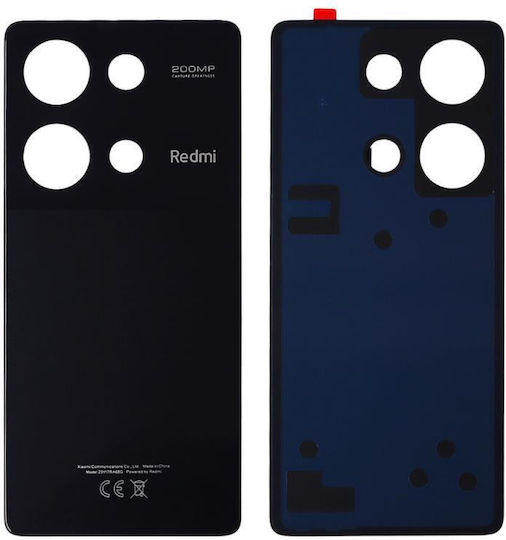 Καπάκι Μπαταρίας Μαύρο για Xiaomi Redmi Note 13 Pro 4G