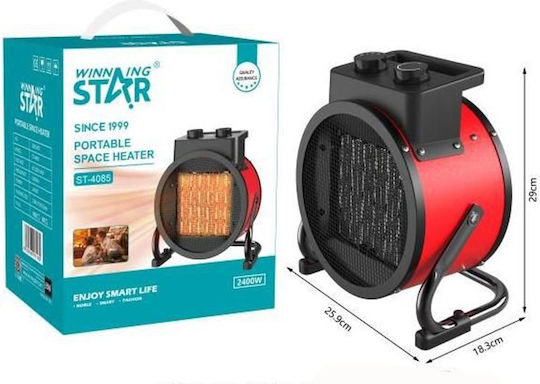 Fan Heater Room Floor 2400W