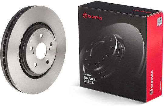 Front Brake Disc Right Left Brembo Lexus Rx Toyota Rav 4 V 2.0 2.5 2.5h 10.15 Diameter 328 Mm 5 Holes Ventilated Internal