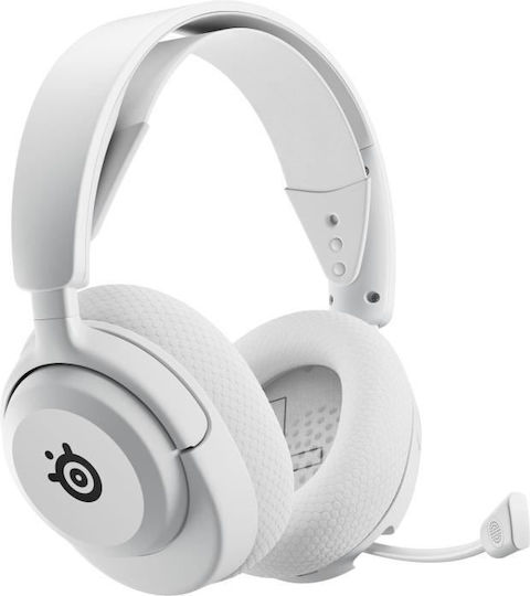 SteelSeries Arctis Nova 5x Wireless Over Ear Gaming Headset with Connection Bluetooth White