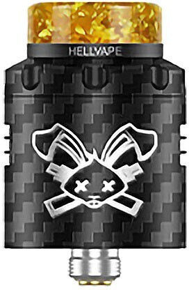 Hellvape Dead Rabbit V3 Verdampfer für Elektronische Zigaretten RDA 24mm Black