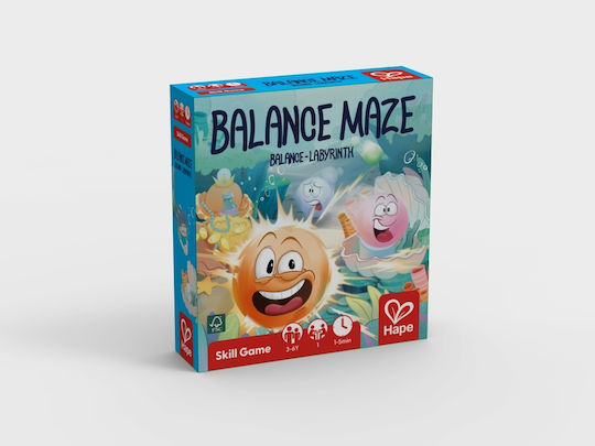 Настолна игра Balance Maze за 1 играч 3+ години (EN) Hape