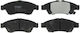 Set Plăcuțe De Frână Partea Din Față Trw Automotive Suzuki Liana 1.3-2.3 07.01 Înălțime 52.6 Mm Lățime 136.5 Mm Grosime 17.0 Mm