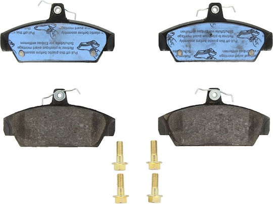 Set Plăcuțe De Frână Față Trw Suplimente Șurub Etrier Mg Tf Mgf Rover 100 Metrou 1.1-1.8 03.90-12.09 114.8x60.0x17.8 Mm
