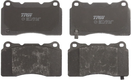 Set Plăcuțe De Frână Auto Partea Din Față Înălțime Disc 77.3 Mm Lățime 131.8 Mm Grosime 14.8 Mm Chevrolet Chrysler Dodge Mitsubishi Opel