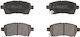 Front Brake Pad Set Ferodo Suzuki Ignis Iii Swift V 1.2/1.2h Height 47.2mm Width 113.8mm Thickness 15.5mm