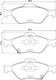 Front Brake Pad Set Brembo Toyota Yaris 1.5/1.5h 03.12 Height 59 Mm Width 150 Mm Thickness 18 Mm Wear Sensor Yes