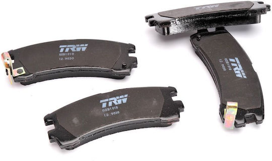 Trw Hintere Bremsbelag Set Ford Maverick Nissan Pathfinder Terrano 45mm 114,9mm 15,8mm 07.86-09.07