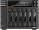 Asustor AS6806T NAS Tower με 6 θέσεις για M.2 και 2 θύρες Ethernet