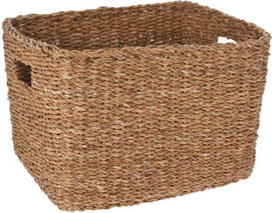 Koopman Καλάθι Αποθήκευσης Ψάθινο Καφέ 37x27x29cm Koopman Καλάθι Αποθήκευσης Ψάθινο Καφέ 37x27x29cm
