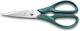 Stainless Steel General Purpose Scissors with Pastel Green Handle