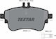 Front Brake Pads Set Mercedes A W176 B W246 Cla C117 1.5d-2.2d 11.11-03.19 Textar 71.3mm 129.2mm 19.2mm